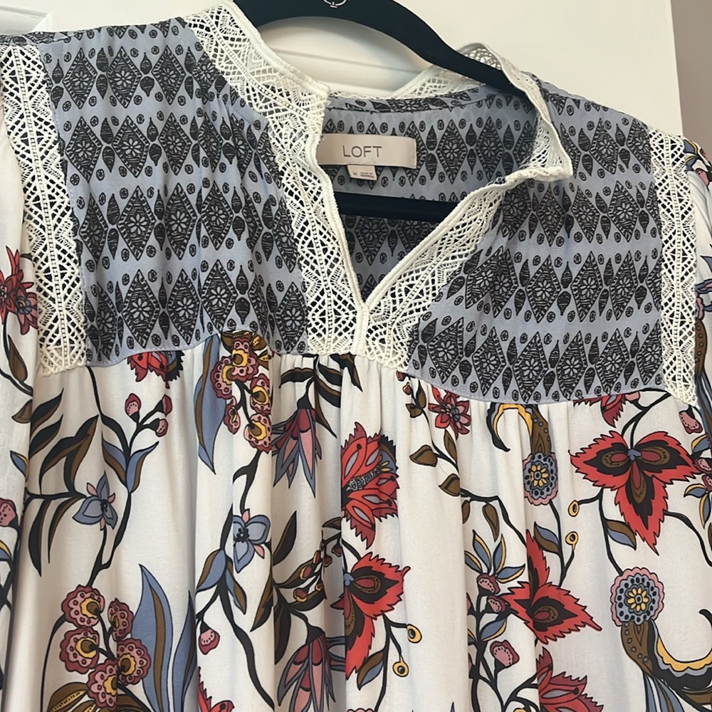 Loft patterned blouse - Picture 2 of 4